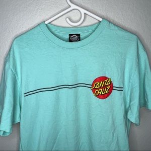 Tillys Mens Santa Cruz Classic Dot Tee 
